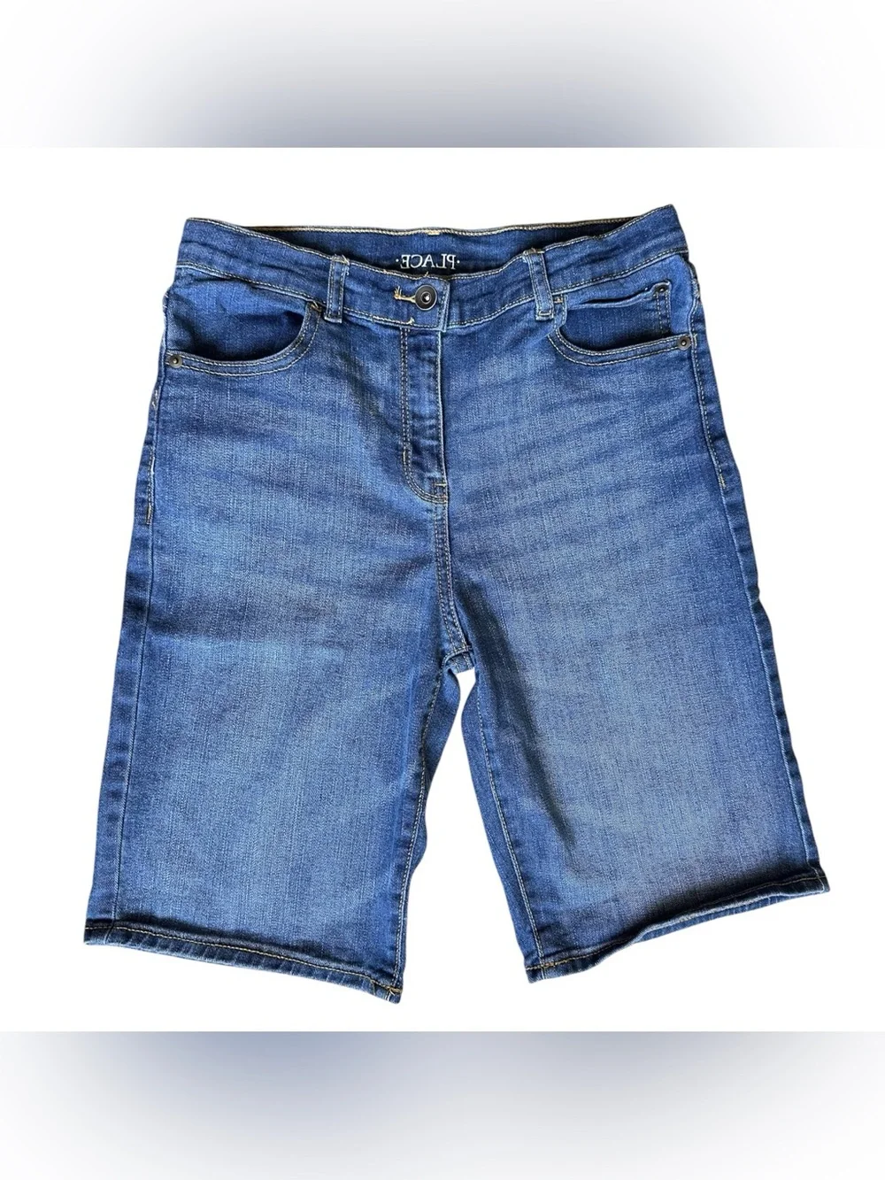 Children's place size 16 Boys denim jean shorts